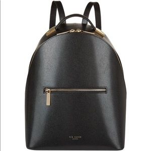 Ted Baker Jarvis Black backpack leather